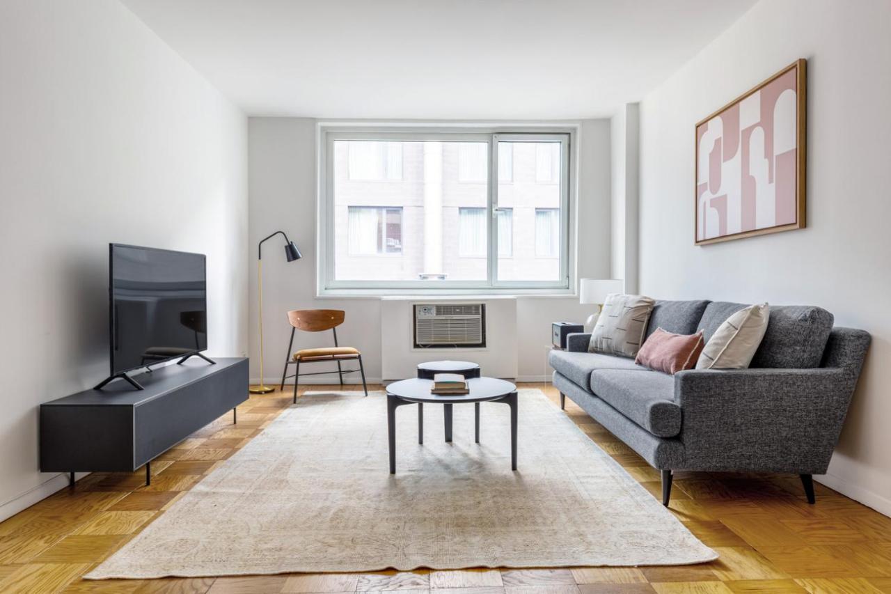 Apartamento Midtown 1br W Gym Doorman Nr Park Nyc-510 *